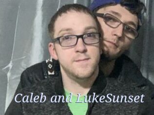 Caleb_and_LukeSunset