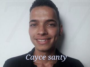 Cayce_santy