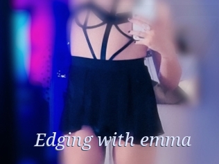 Edging_with_emma