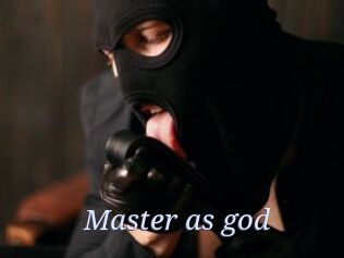 Master_as_god
