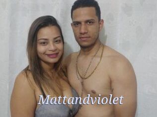 Mattandviolet